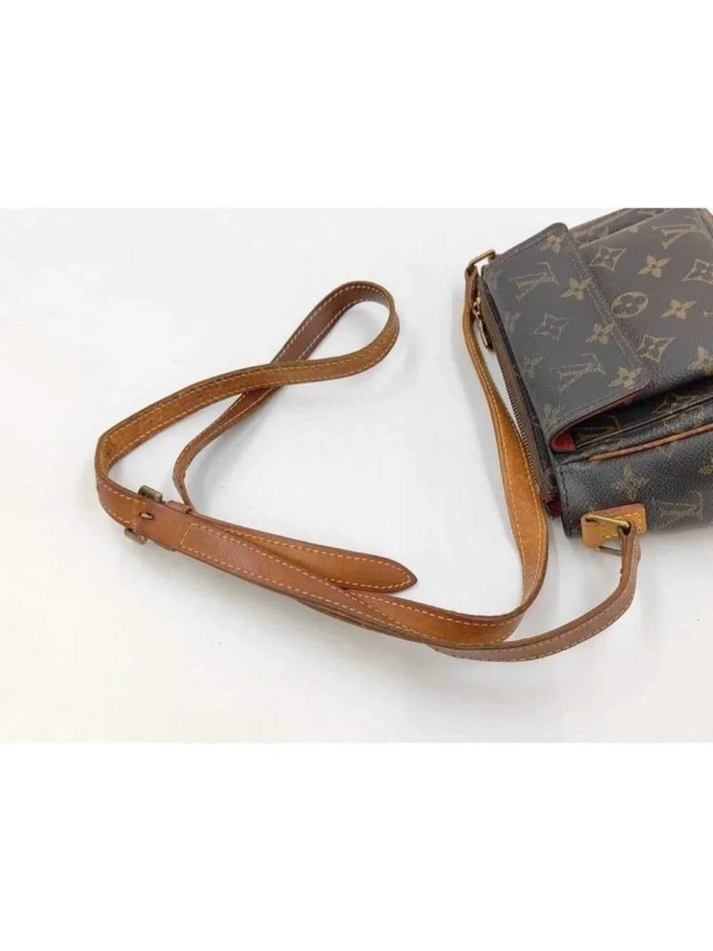 Louis Vuitton Shoulder Bag Viva Cite PM Brown Monogram Gold